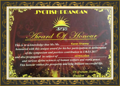 Jyotish Prangan Award